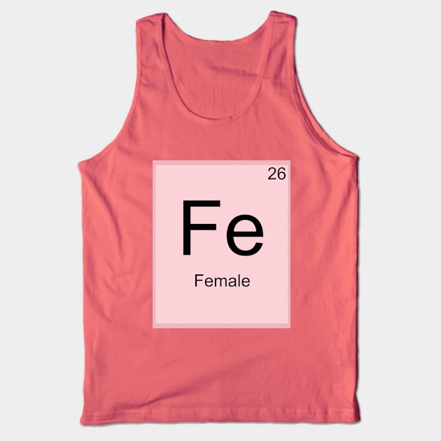 Female Element Tank Top by Bumblebi